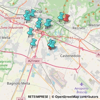 Mappa Via Dottor Raffaele de Troya, 25010 Borgosatollo BS, Italia (4.04)