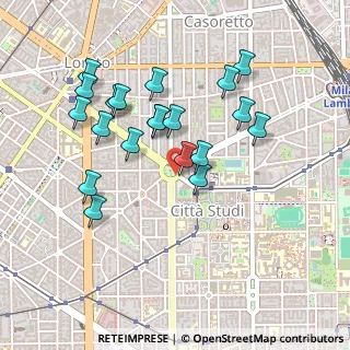 Mappa Via Benedetto Spinoza, 20131 Milano MI, Italia (0.446)