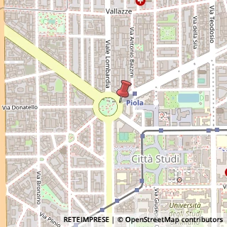 Mappa Via Giovanni Pacini, 2, 20131 Milano, Milano (Lombardia)