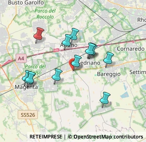 Mappa Via Piemonte, 20011 Vittuone MI, Italia (3.30077)