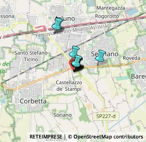 Mappa Via Piemonte, 20009 Vittuone MI, Italia (0.74833)
