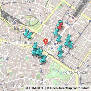 Mappa Via Galileo Galilei, 20124 Milano MI, Italia (0.4175)