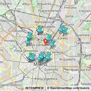 Mappa Via Galileo Galilei, 20124 Milano MI, Italia (1.58563)