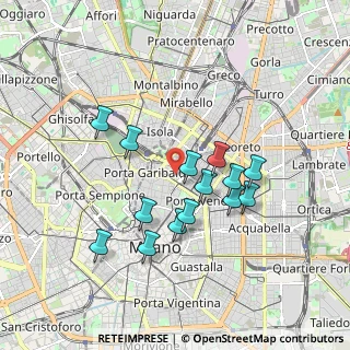 Mappa Via Galileo Galilei, 20124 Milano MI, Italia (1.60786)