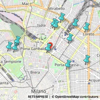 Mappa Principe di Savoia, 20124 Milano MI, Italia (1.22583)