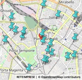 Mappa Via Varese, 20121 Milano MI, Italia (1.198)