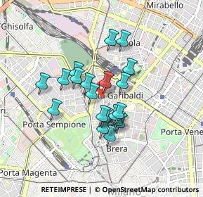 Mappa Via Varese, 20121 Milano MI, Italia (0.6555)