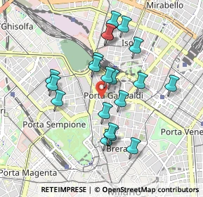 Mappa Via Varese, 20121 Milano MI, Italia (0.8315)