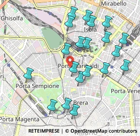 Mappa Via Varese, 20121 Milano MI, Italia (1.0225)