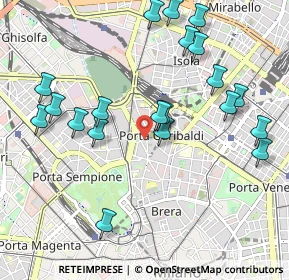 Mappa Via Varese, 20121 Milano MI, Italia (1.1025)