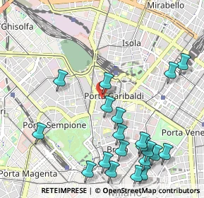Mappa Via Varese, 20121 Milano MI, Italia (1.2815)