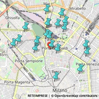 Mappa Via Alessandro Volta, 20121 Milano MI, Italia (1.0515)