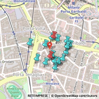 Mappa Via Varese, 20121 Milano MI, Italia (0.1655)