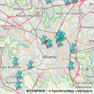Mappa Via Varese, 20121 Milano MI, Italia (5.34375)