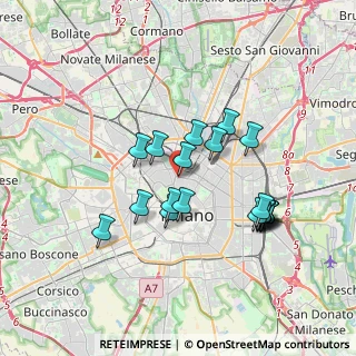 Mappa Via Varese, 20121 Milano MI, Italia (3.2595)