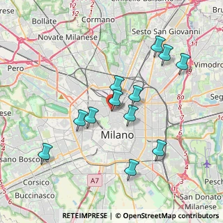 Mappa Via Alessandro Volta, 20121 Milano MI, Italia (3.635)
