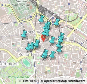 Mappa Via Alessandro Volta, 20121 Milano MI, Italia (0.319)