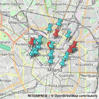 Mappa Via Varese, 20121 Milano MI, Italia (1.4995)