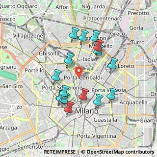 Mappa Via Varese, 20121 Milano MI, Italia (1.72188)