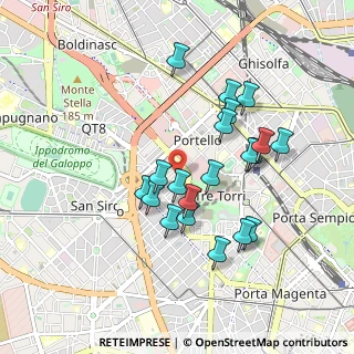 Mappa Via Flavio Gioia, 20149 Milano MI, Italia (0.8245)