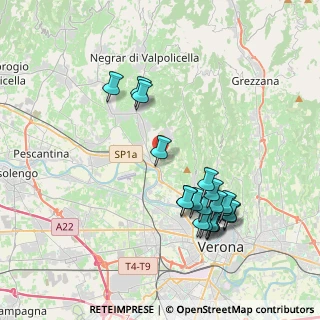 Mappa Via del Monastero, 37124 Parona VR, Italia (4)