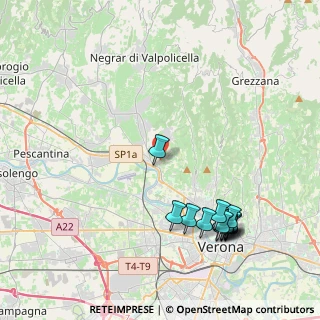 Mappa Via del Monastero, 37124 Parona VR, Italia (4.78)