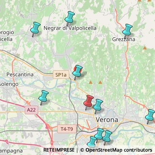 Mappa Via del Monastero, 37124 Parona VR, Italia (6.03545)