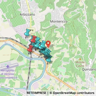 Mappa Via del Monastero, 37124 Parona VR, Italia (0.605)