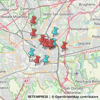 Mappa Via Donatello, 20131 Milano MI, Italia (2.33)