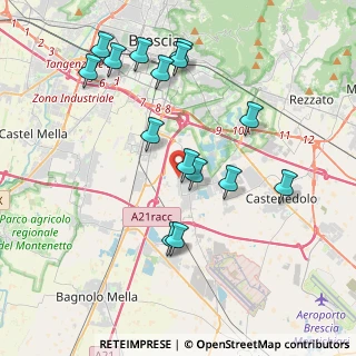 Mappa Via Aldo Moro, 25010 Borgosatollo BS, Italia (4.03)