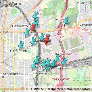 Mappa Via Gaetano Crespi, 20098 Area Industriale MI, Italia (0.9505)