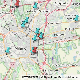 Mappa Via Gaetano Crespi, 20098 Area Industriale MI, Italia (4.47583)