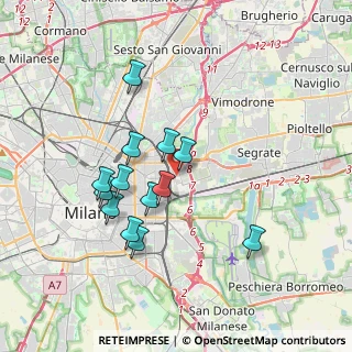 Mappa Via Gaetano Crespi, 20098 Area Industriale MI, Italia (3.24846)