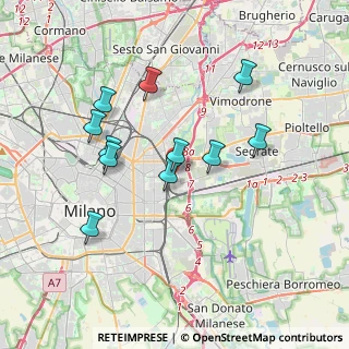 Mappa Via Gaetano Crespi, 20098 Area Industriale MI, Italia (3.37545)