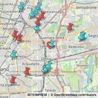 Mappa Via Gaetano Crespi, 20098 Area Industriale MI, Italia (2.73)