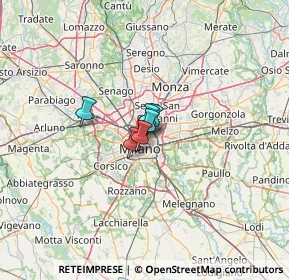 Mappa Via F, 20124 Milano MI, Italia (24.94182)