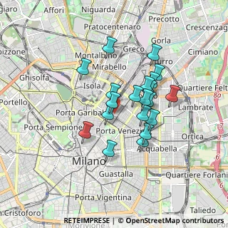 Mappa Via Tortona, 20124 Milano MI, Italia (1.3735)