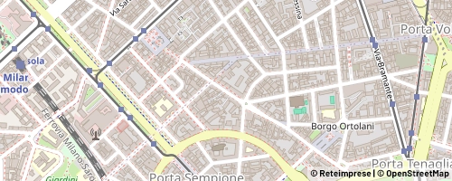 Mappa Mailand