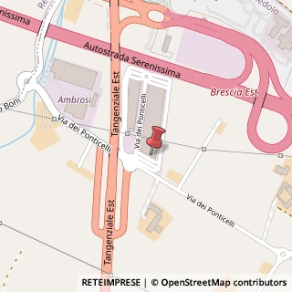 Mappa Via dei Ponticelli, 25014 Castenedolo BS, Italia, 25014 Castenedolo, Brescia (Lombardia)