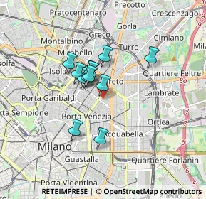 Mappa Via Federico Antonio Ozanam, 20129 Milano MI, Italia (1.1975)