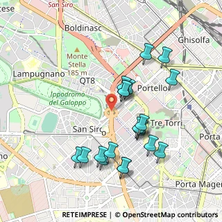 Mappa Piazzale Lotto Lorenzo, 20148 Milano MI, Italia (0.935)