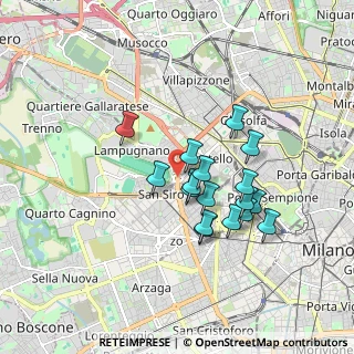 Mappa Piazzale Lorenzo Lotto, 20148 Milano MI, Italia (1.4488235294118)