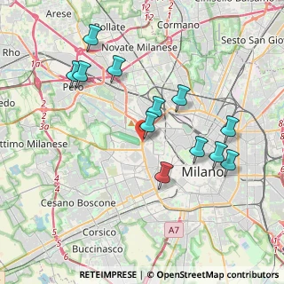 Mappa Piazzale Lotto Lorenzo, 20148 Milano MI, Italia (3.85833)