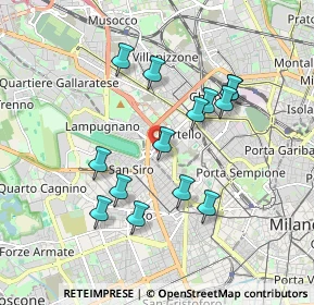 Mappa Via Masaccio, 20148 Milano MI, Italia (1.68)