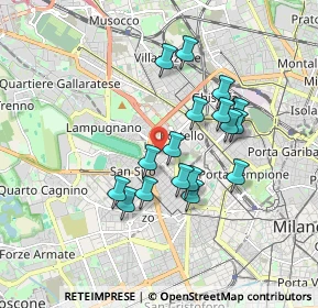 Mappa Via Masaccio, 20148 Milano MI, Italia (1.51)