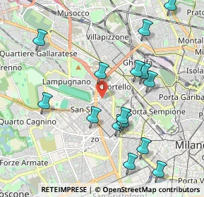 Mappa Via Masaccio, 20148 Milano MI, Italia (2.16267)