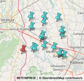 Mappa Via dell'Innovazione, 36040 Grisignano di Zocco VI, Italia (6.37176)