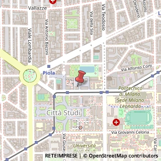 Mappa Via Edoardo Bonardi, 9, 20133 Milano, Milano (Lombardia)