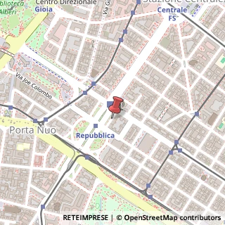 Mappa Piazza della Repubblica, 28, 20124 Milano, Milano (Lombardia)