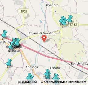 Mappa Via Scamozzi, 36040 Grisignano di Zocco VI, Italia (3.0605)